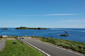 礼文島の景色