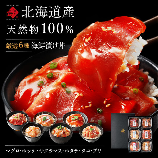 北海道 海鮮丼 6種ギフトセット